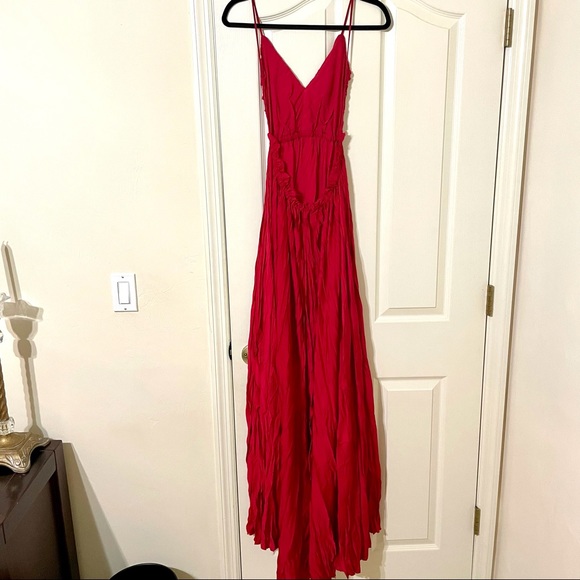 COPY - Lulus Snowy Meadow Crocheted Maxi Dress - Picture 8 of 10